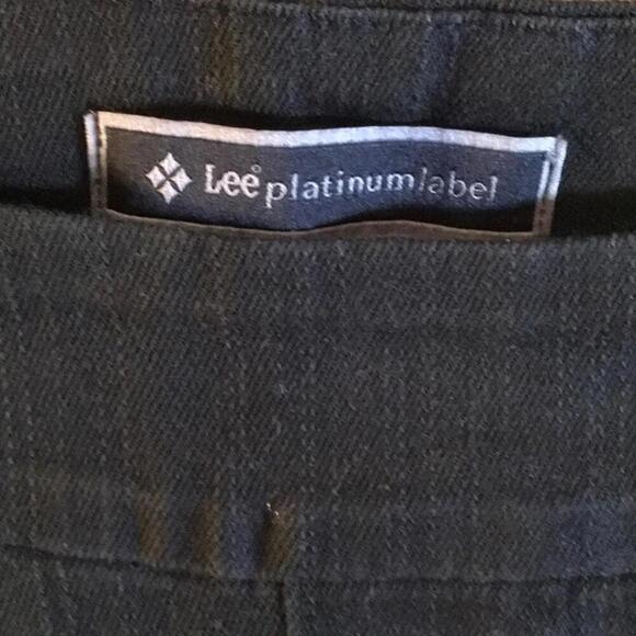 🍁LEE Platinum label pants black size 12 - Picture 2 of 6